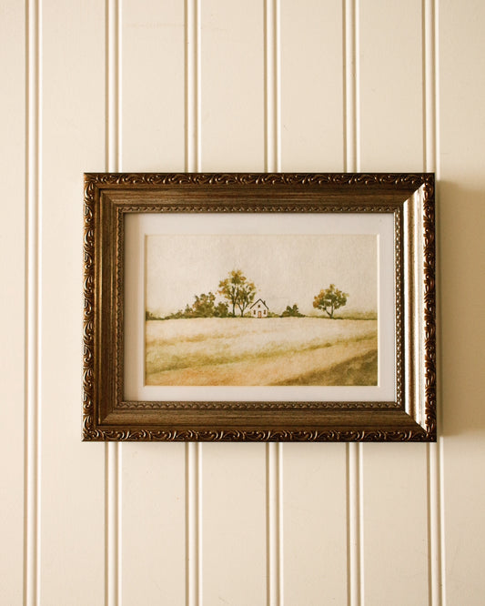 Vintage Framed Art Print 10 by Natasha Prévost