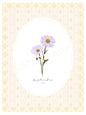 Art Print 541- Birth Flower series by Natasha Prévost