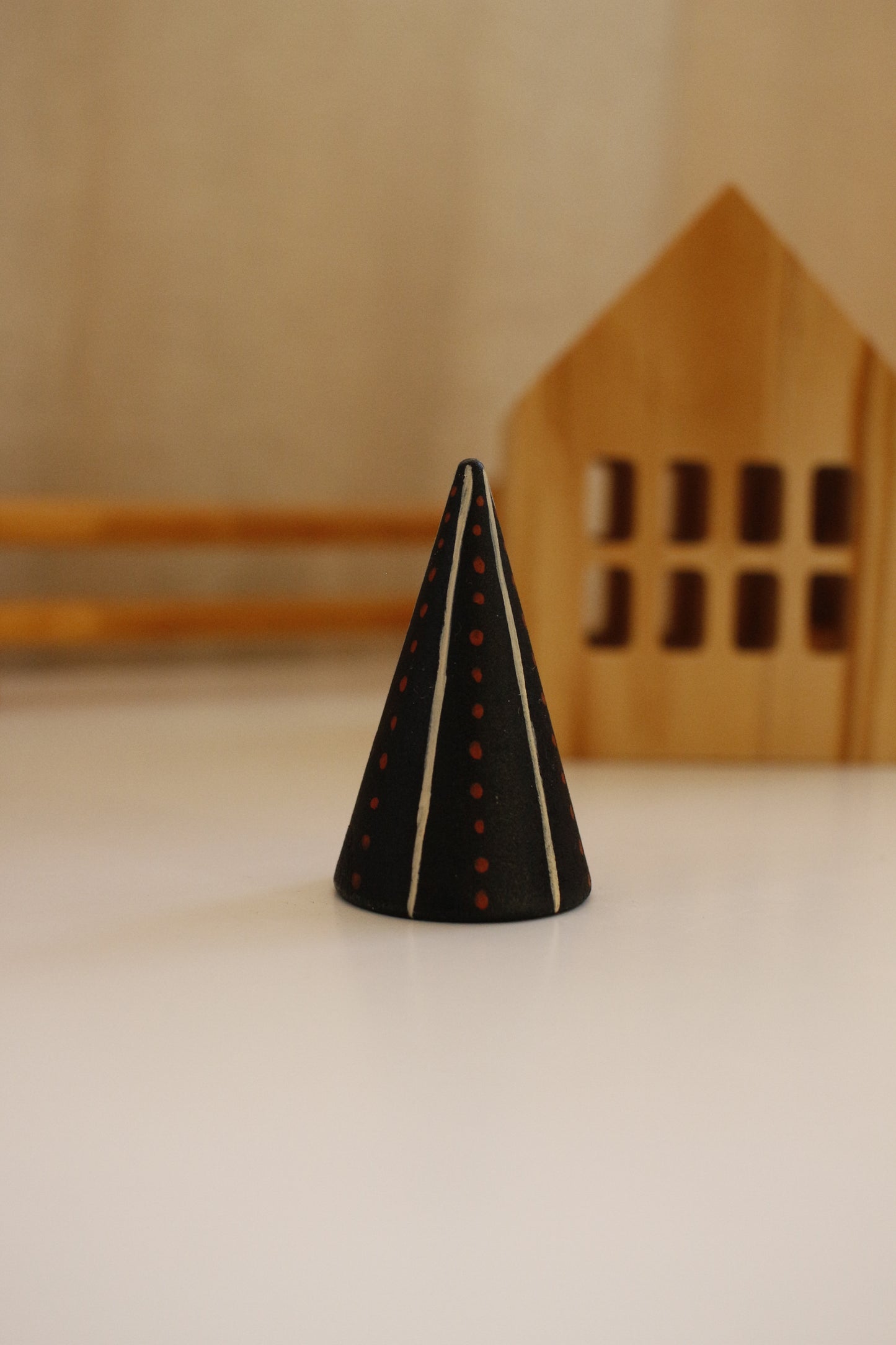 Mini Wooden Trees - Hand-Illustrated by Natasha Prévost