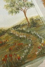 Tableau original-Sentier de tulipes