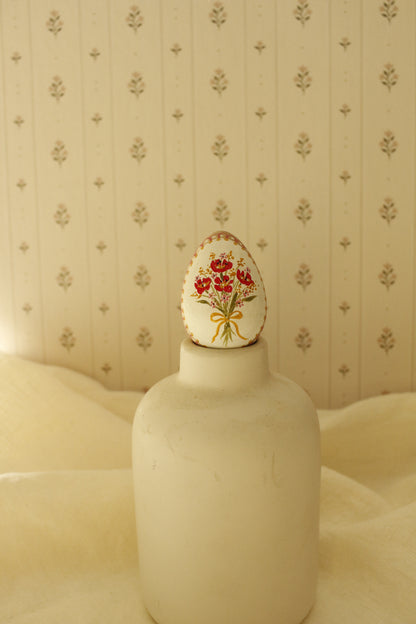 Hand-Painted Decorative Egg- Spring 2026 Collection by Natasha Prévost-No.1