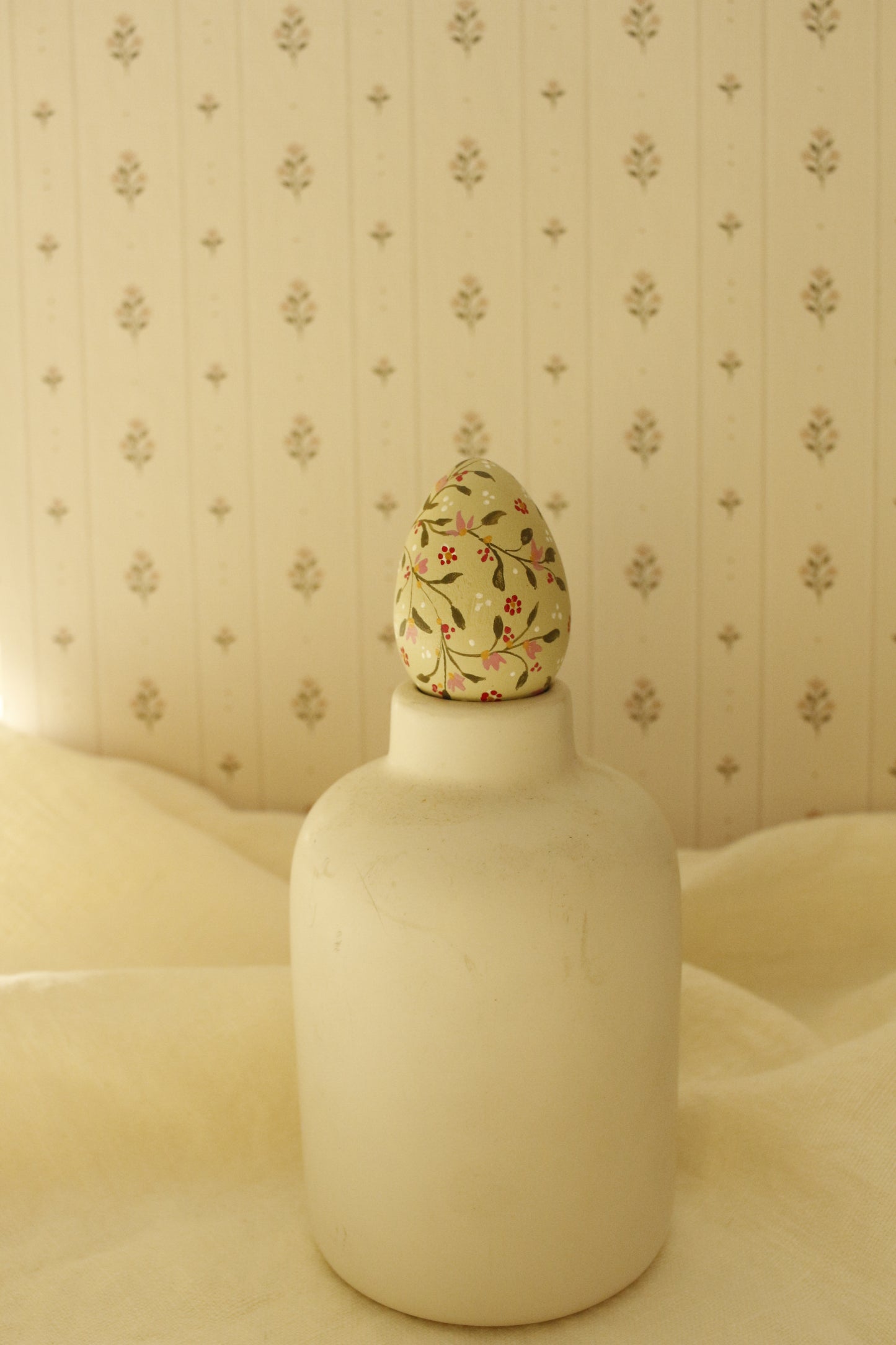 Hand-Painted Decorative Egg- Spring 2026 Collection by Natasha Prévost-No.4