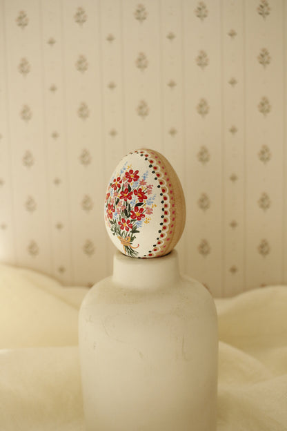 Hand-Painted Decorative Egg- Spring 2026 Collection by Natasha Prévost-No.10