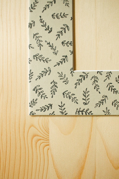 Hand-Illustrated Art Mat 6 by Natasha Prévost