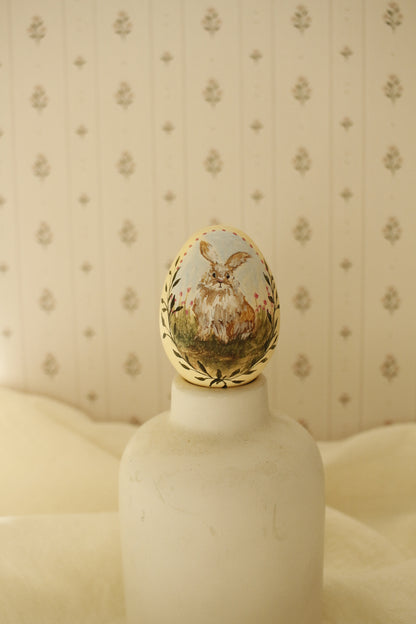 Hand-Painted Decorative Egg- Spring 2026 Collection by Natasha Prévost-No.11