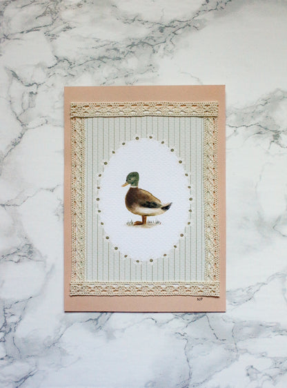 Art Print 472 - Print & Lace Series by Natasha Prévost