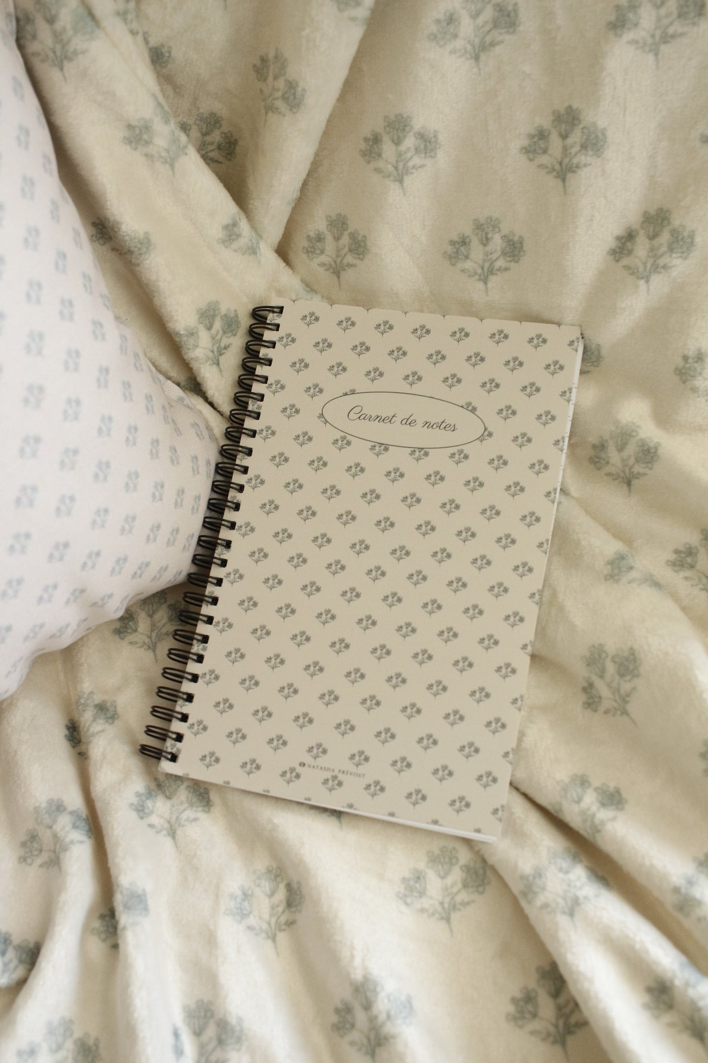 Soft Fleece Blanket - Baby's Breath by Natasha Prévost