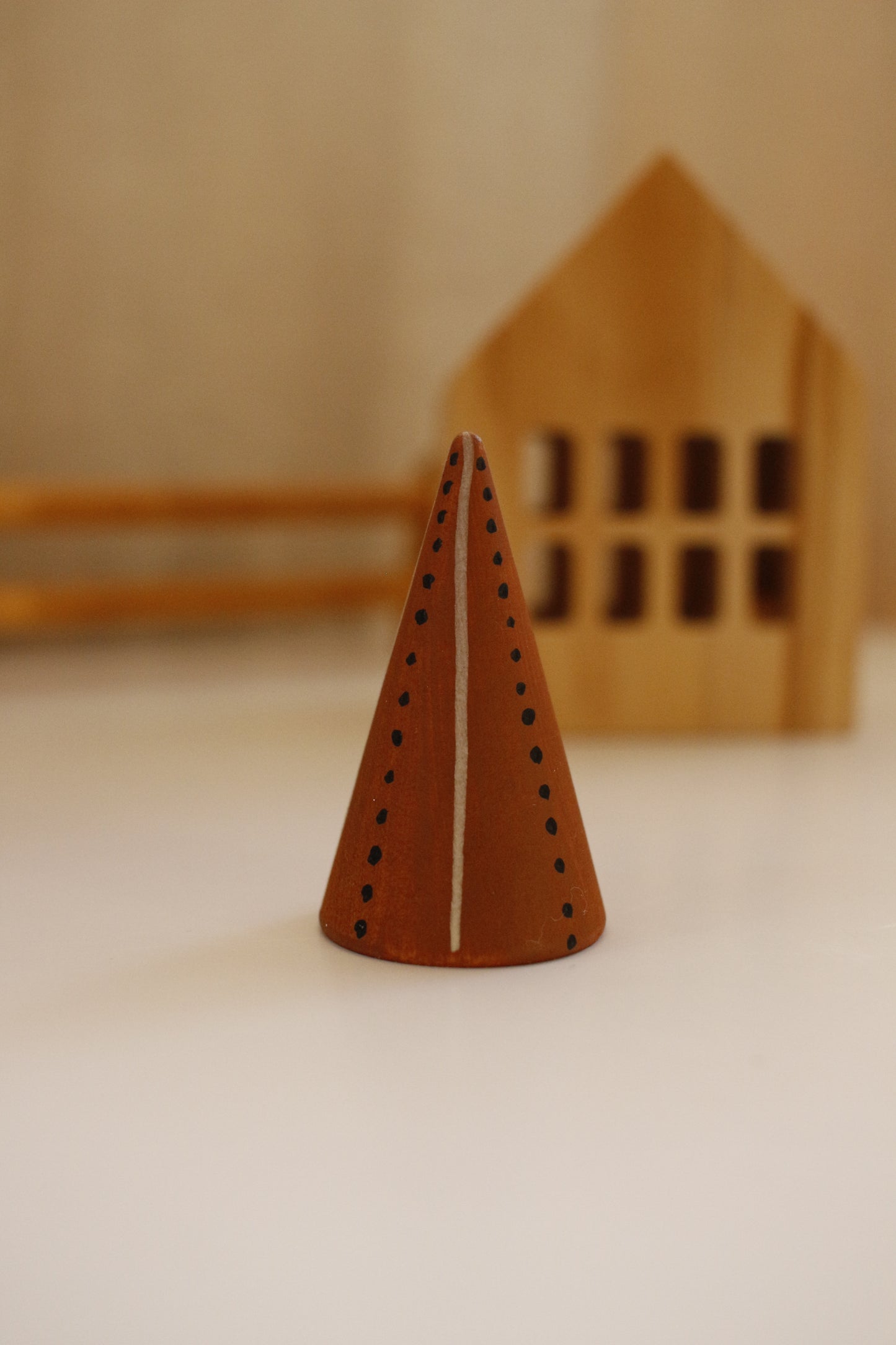 Mini Wooden Trees - Hand-Illustrated by Natasha Prévost