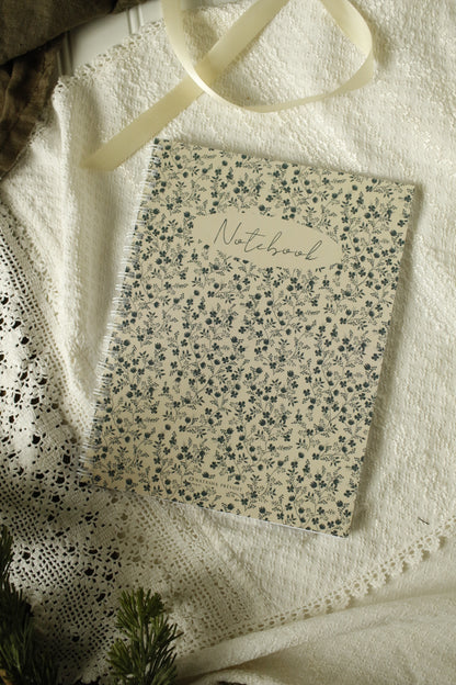 Illustrated Notebook - Floral Vines by Natasha Prévost