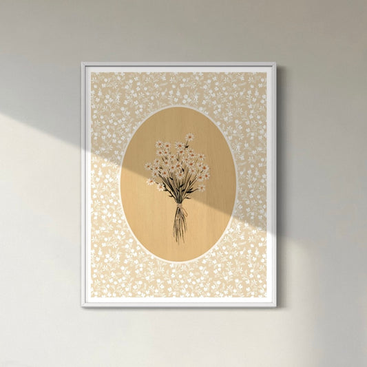 Print 445-Imprimé de la collection sur bois