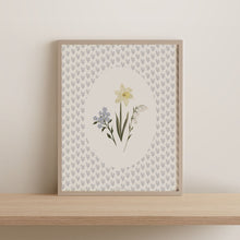 Print 395-Fleurs de printemps & motif