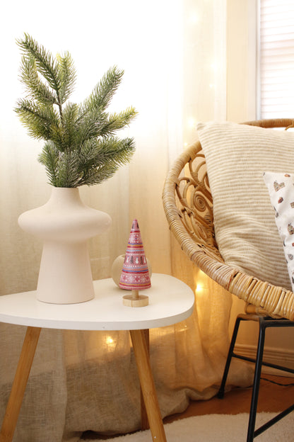 Wooden Trees - Hand painted by Natasha Prévost