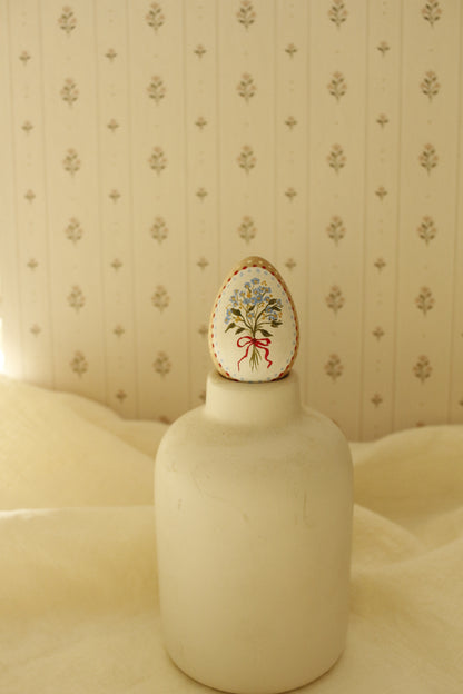 Hand-Painted Decorative Egg- Spring 2026 Collection by Natasha Prévost-No.3