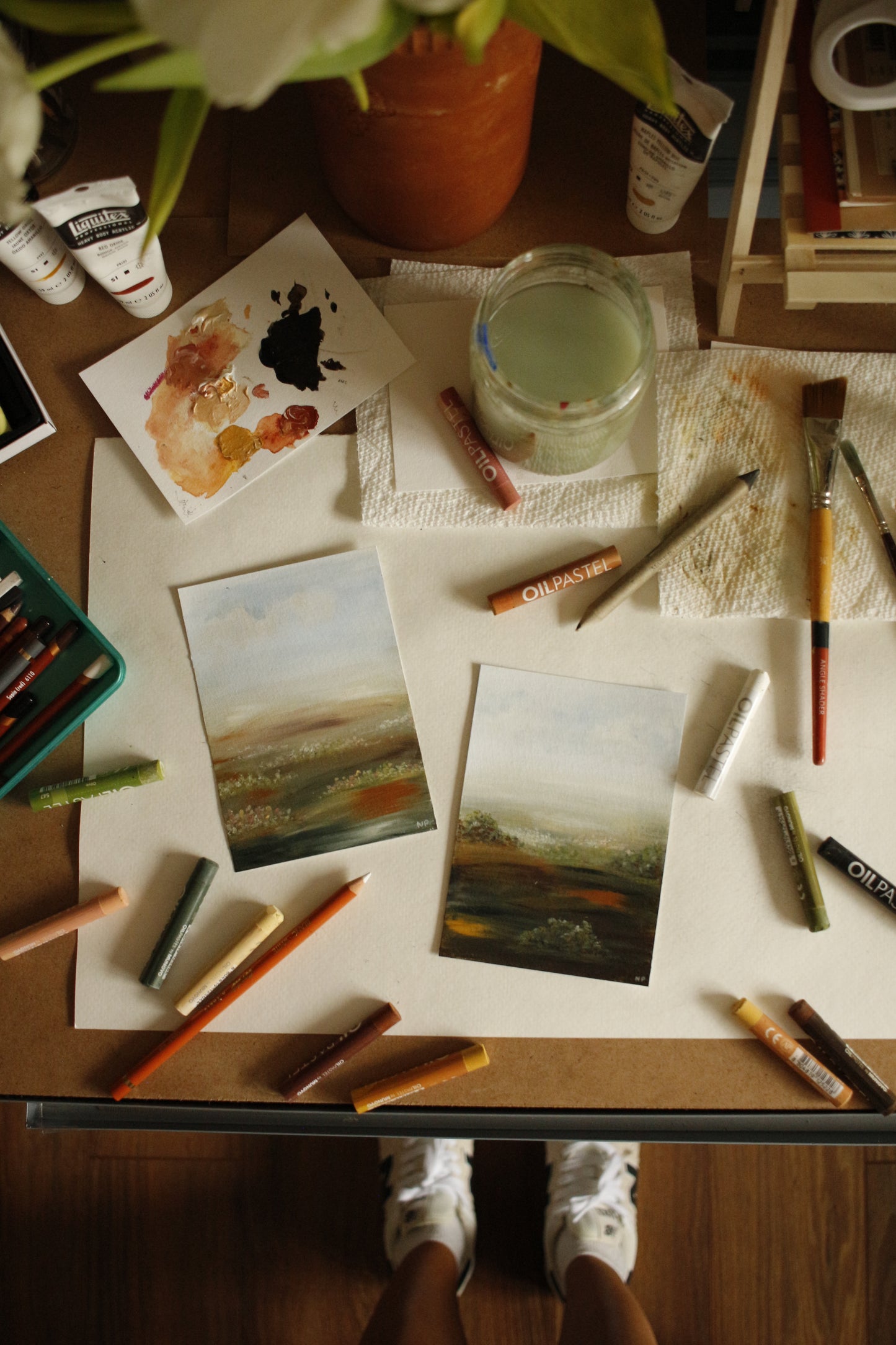 Original Painting - Landscape 1 by Natasha Prévost