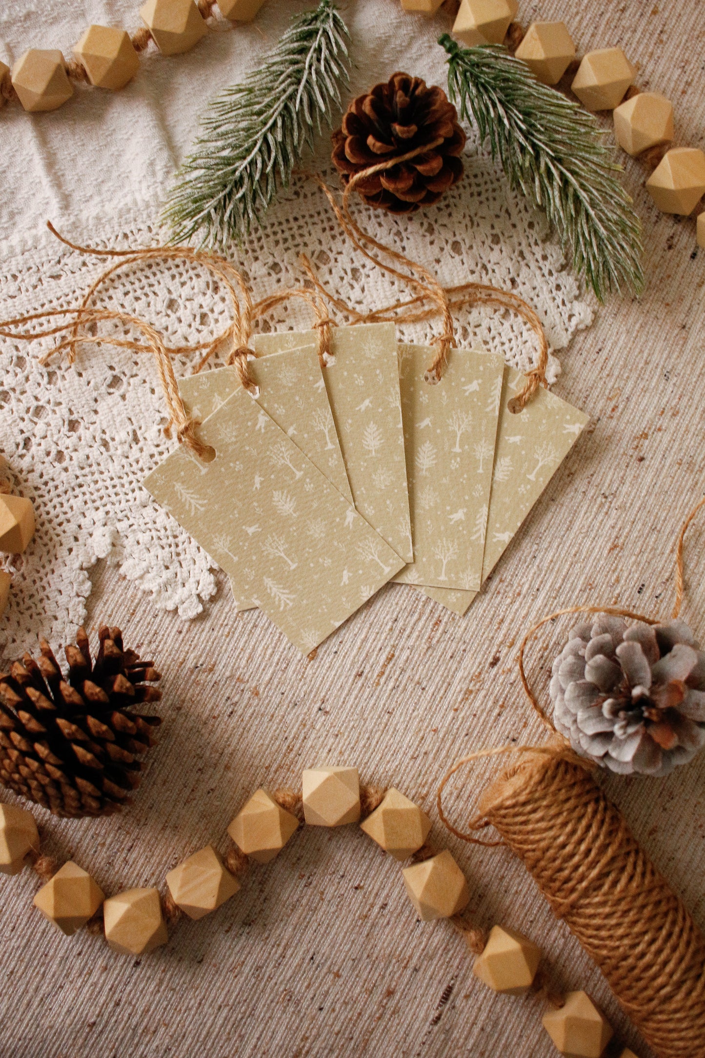 Gift Tags - Pack of 5 - Forest & Birds by Natasha Prévost