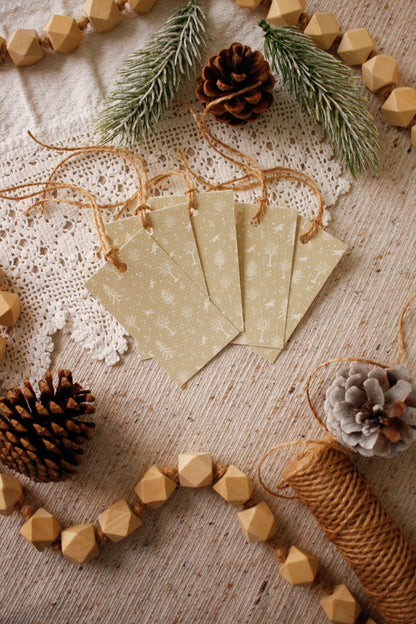 Gift Tags - Pack of 5 - Forest & Birds by Natasha Prévost