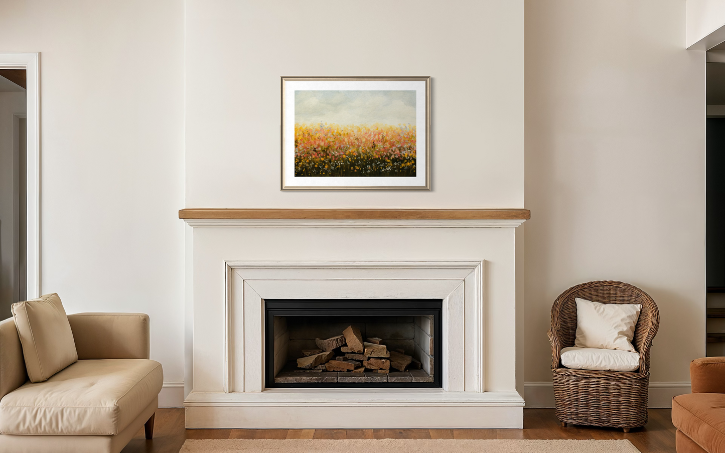 Art Print 559-Flowers in the Valley-Rendition A by Natasha Prévost (Copy)