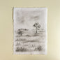 Original Drawing - Charcoal Landscape 1 by Natasha Prévost