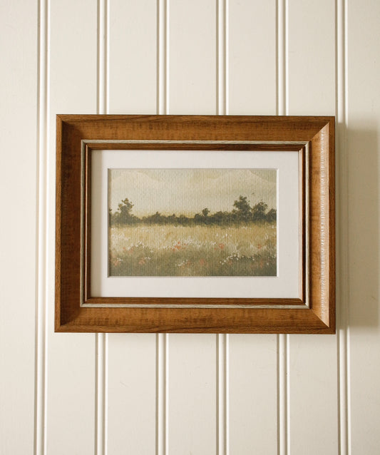 Vintage Framed Art Print 14 by Natasha Prévost