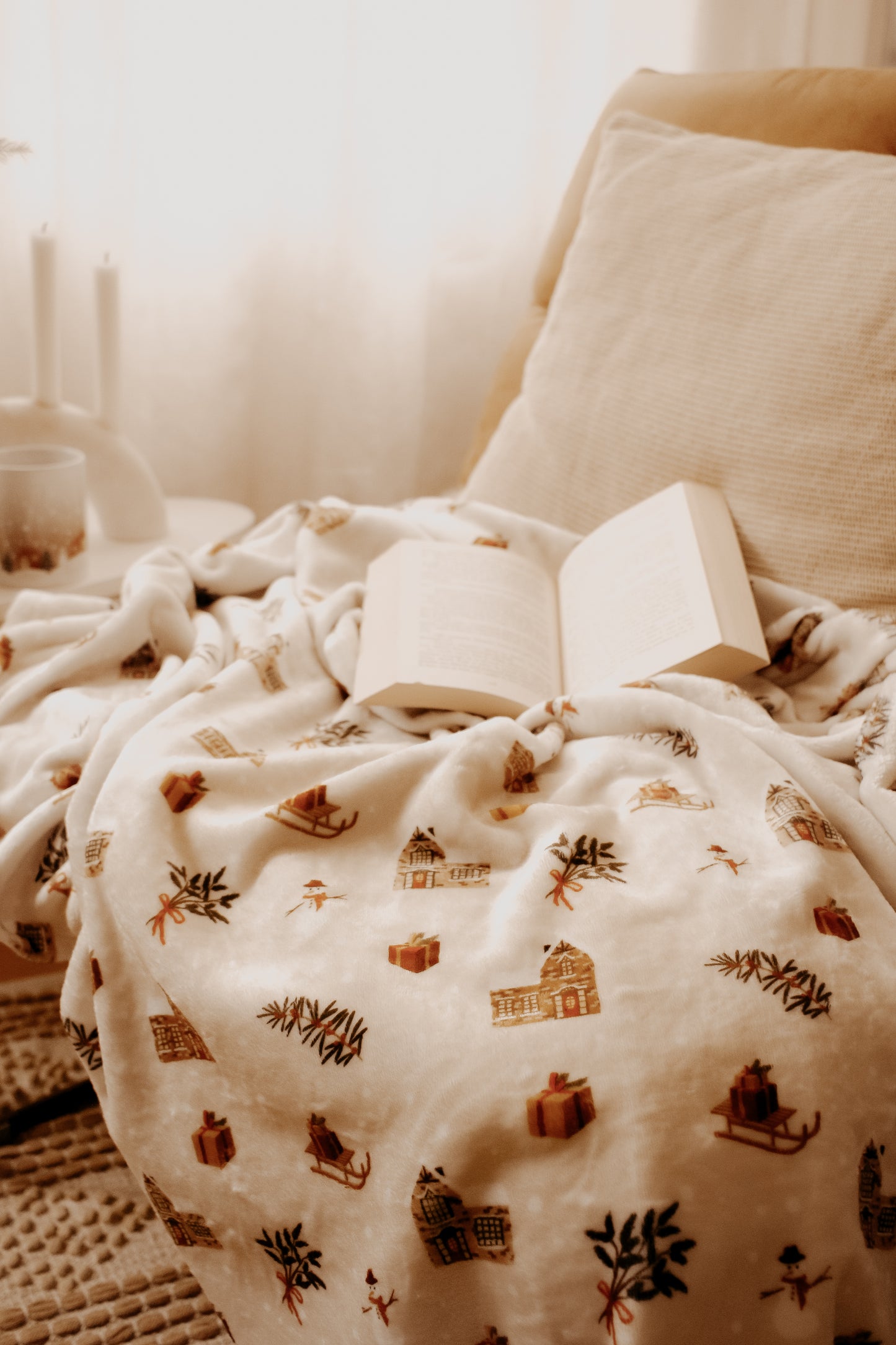 Soft Fleece Blanket - Houses & Co. by Natasha Prévost