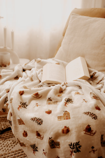 Soft Fleece Blanket - Houses & Co. by Natasha Prévost