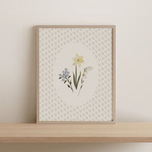 Print 395-Fleurs de printemps & motif