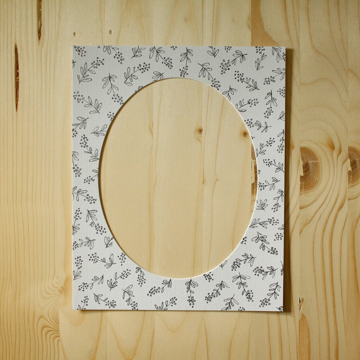 Hand-Illustrated Art Mat 4 by Natasha Prévost