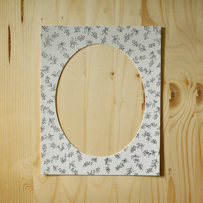 Hand-Illustrated Art Mat 4 by Natasha Prévost