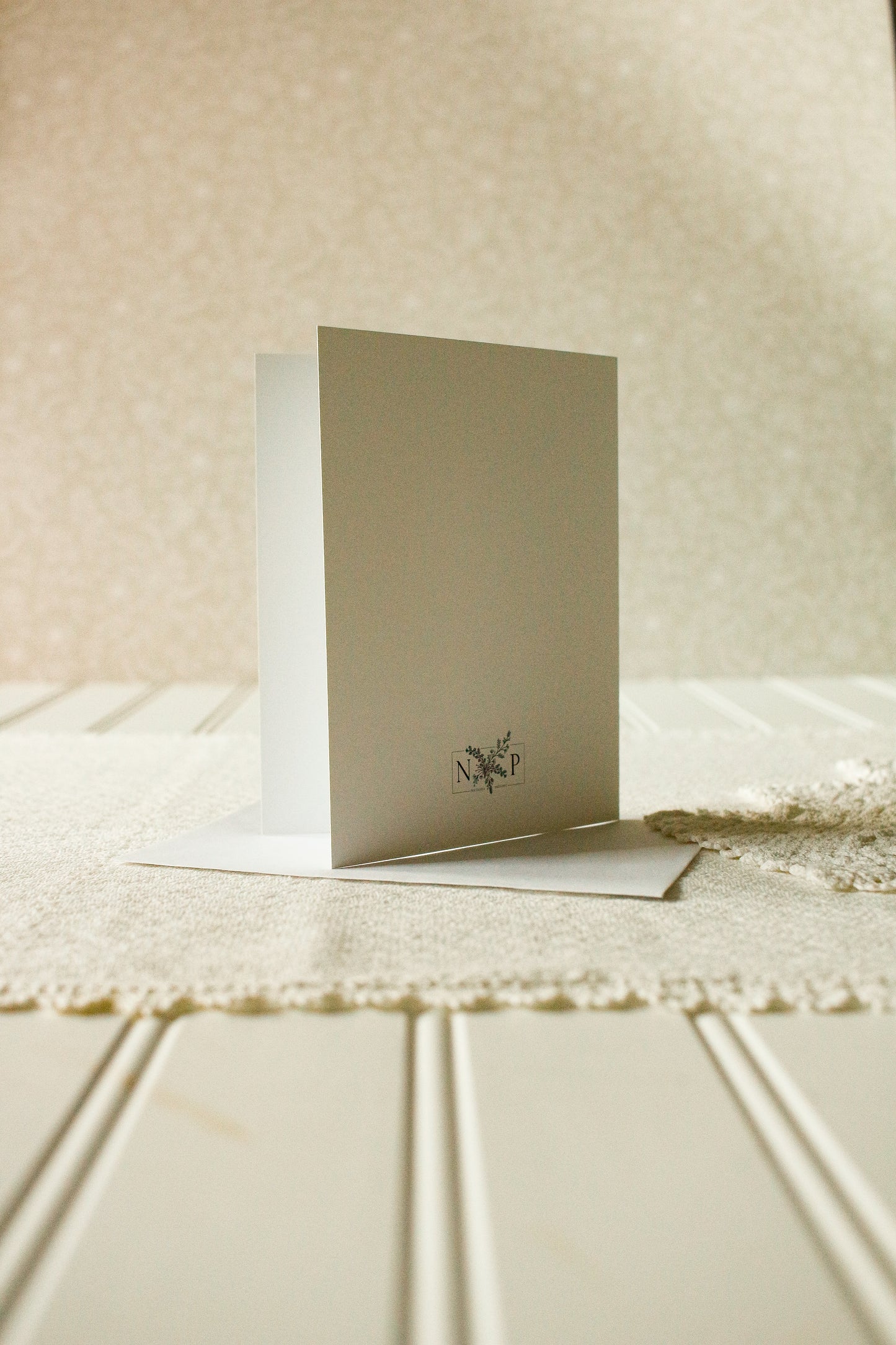 Greeting Card - Model N by Natasha Prévost