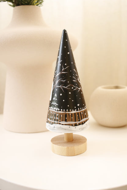 Wooden Trees - Hand painted by Natasha Prévost