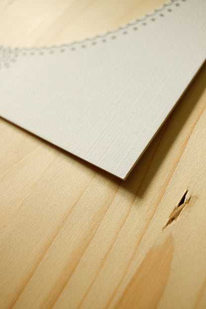 Hand-Illustrated Art Mat 3 by Natasha Prévost