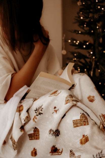 Soft Fleece Blanket - Houses & Co. by Natasha Prévost