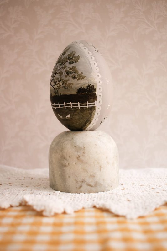 Oeuf décoratif-Collection printemps 2025- No.11