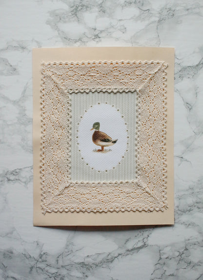 Art Print 463 - Print & Lace Series by Natasha Prévost