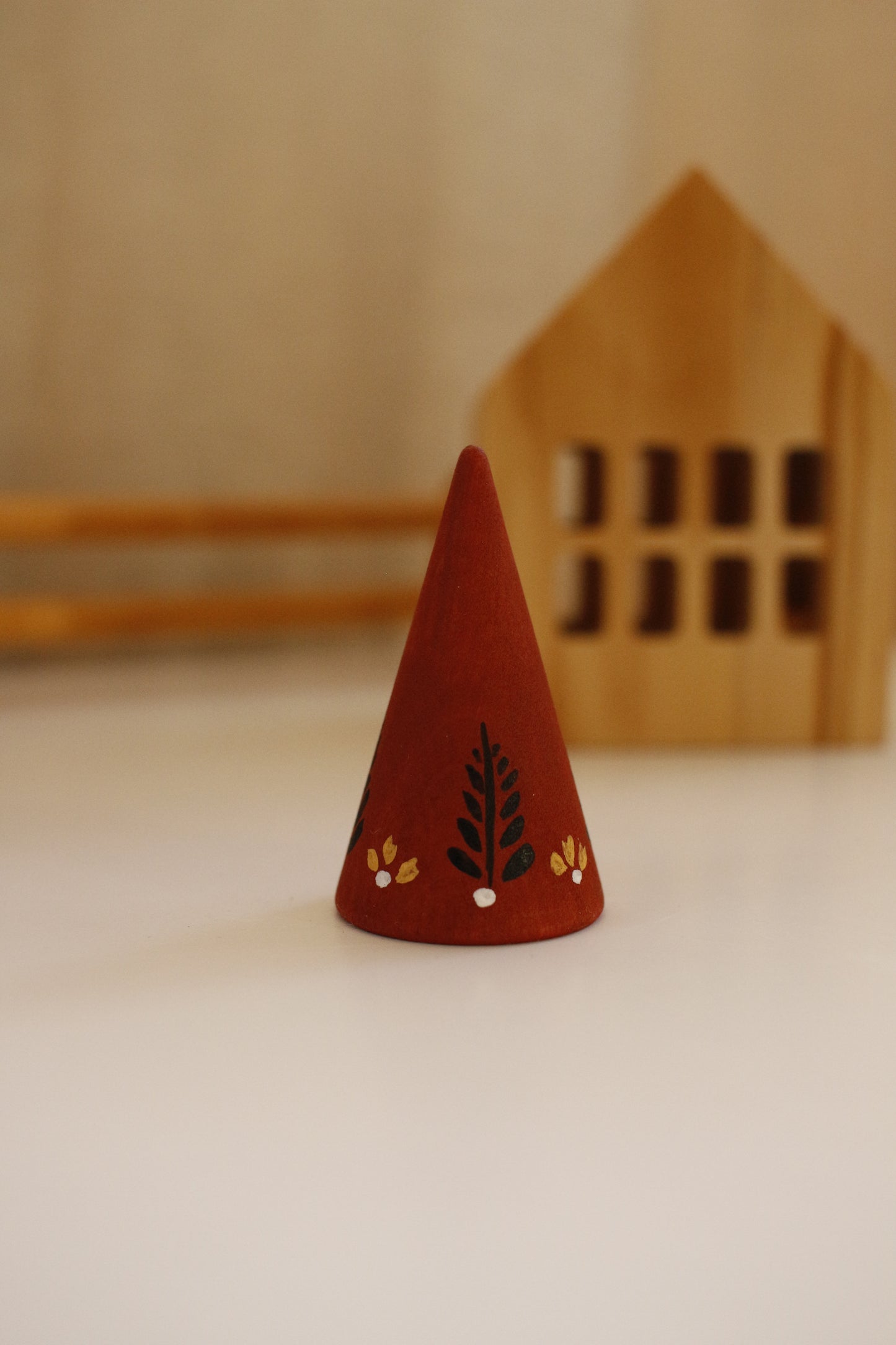 Mini Wooden Trees - Hand-Illustrated by Natasha Prévost