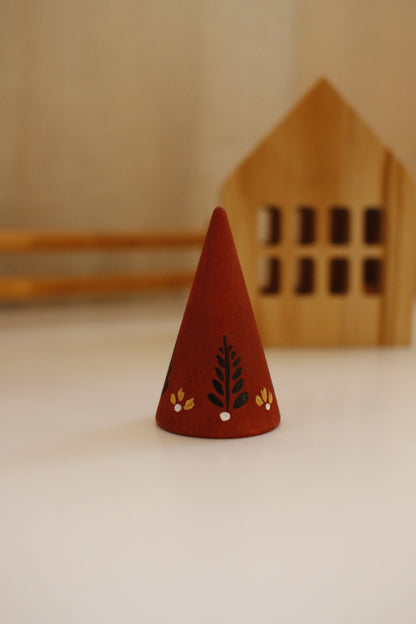 Mini Wooden Trees - Hand-Illustrated by Natasha Prévost
