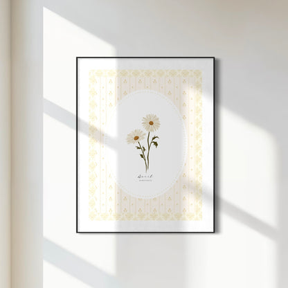 Art Print 536- Birth Flower series by Natasha Prévost