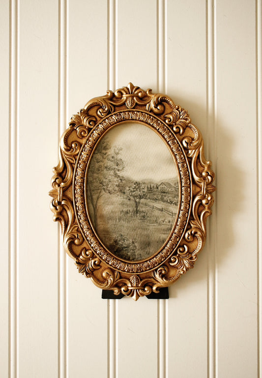 Vintage Framed Art Print 37 by Natasha Prévost