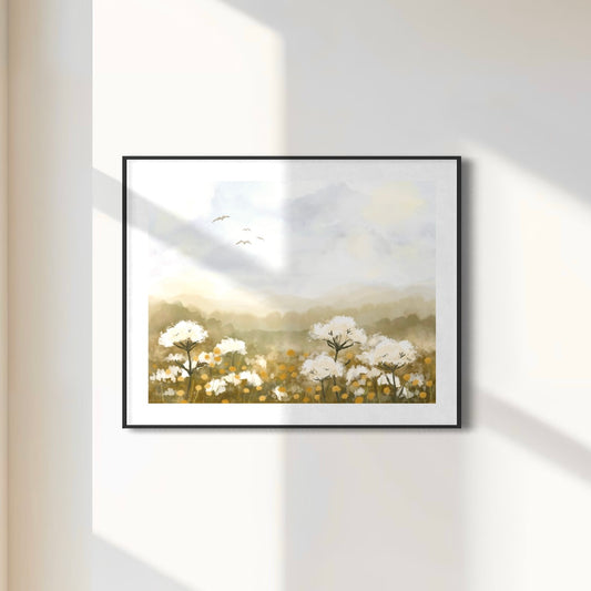 Art Print 556-Flower Meadow by Natasha Prévost