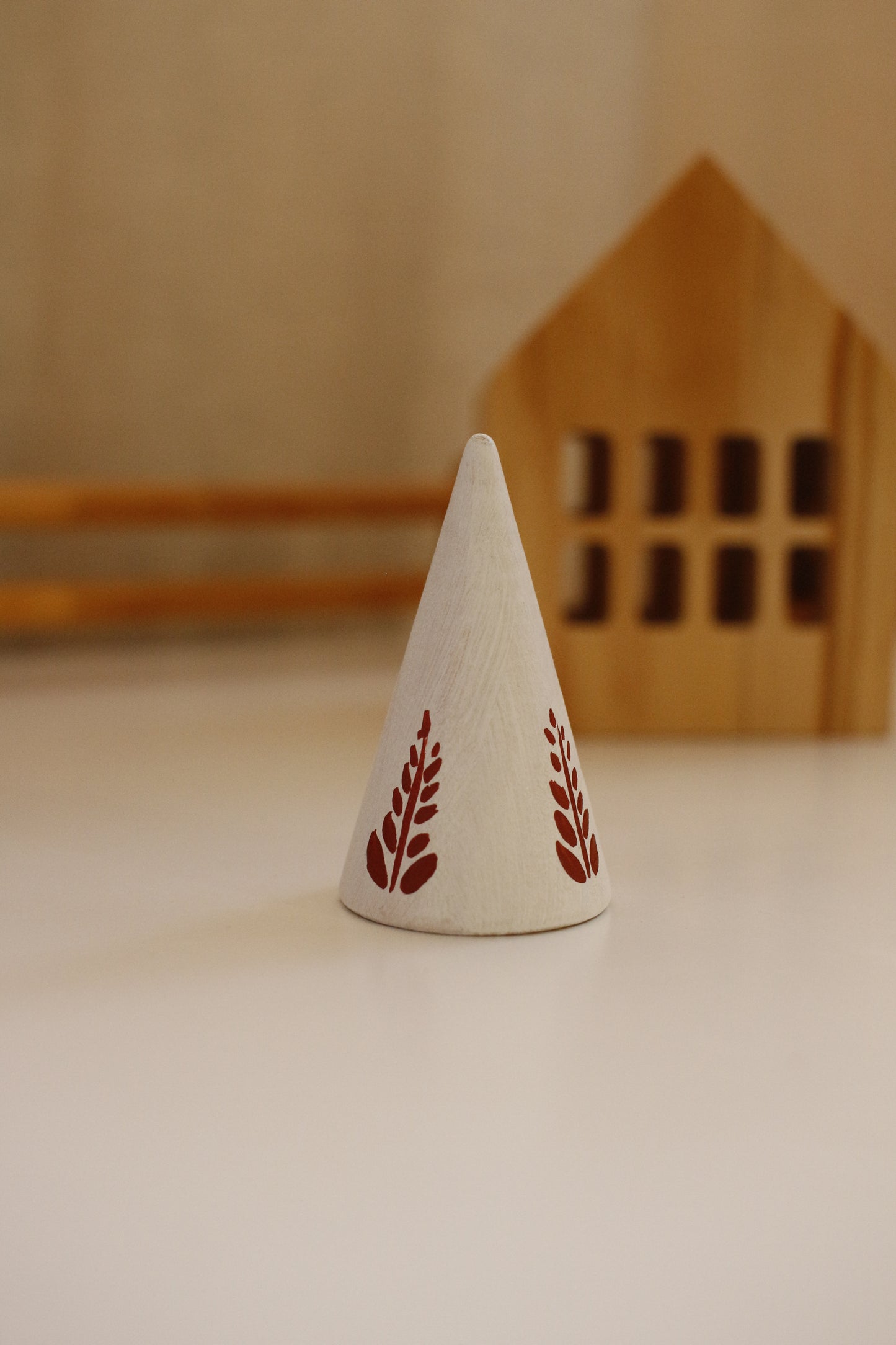 Mini Wooden Trees - Hand-Illustrated by Natasha Prévost