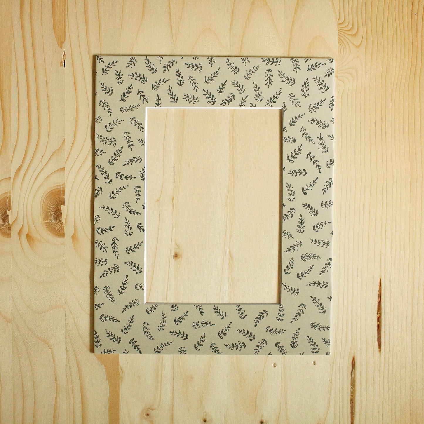 Hand-Illustrated Art Mat 6 by Natasha Prévost