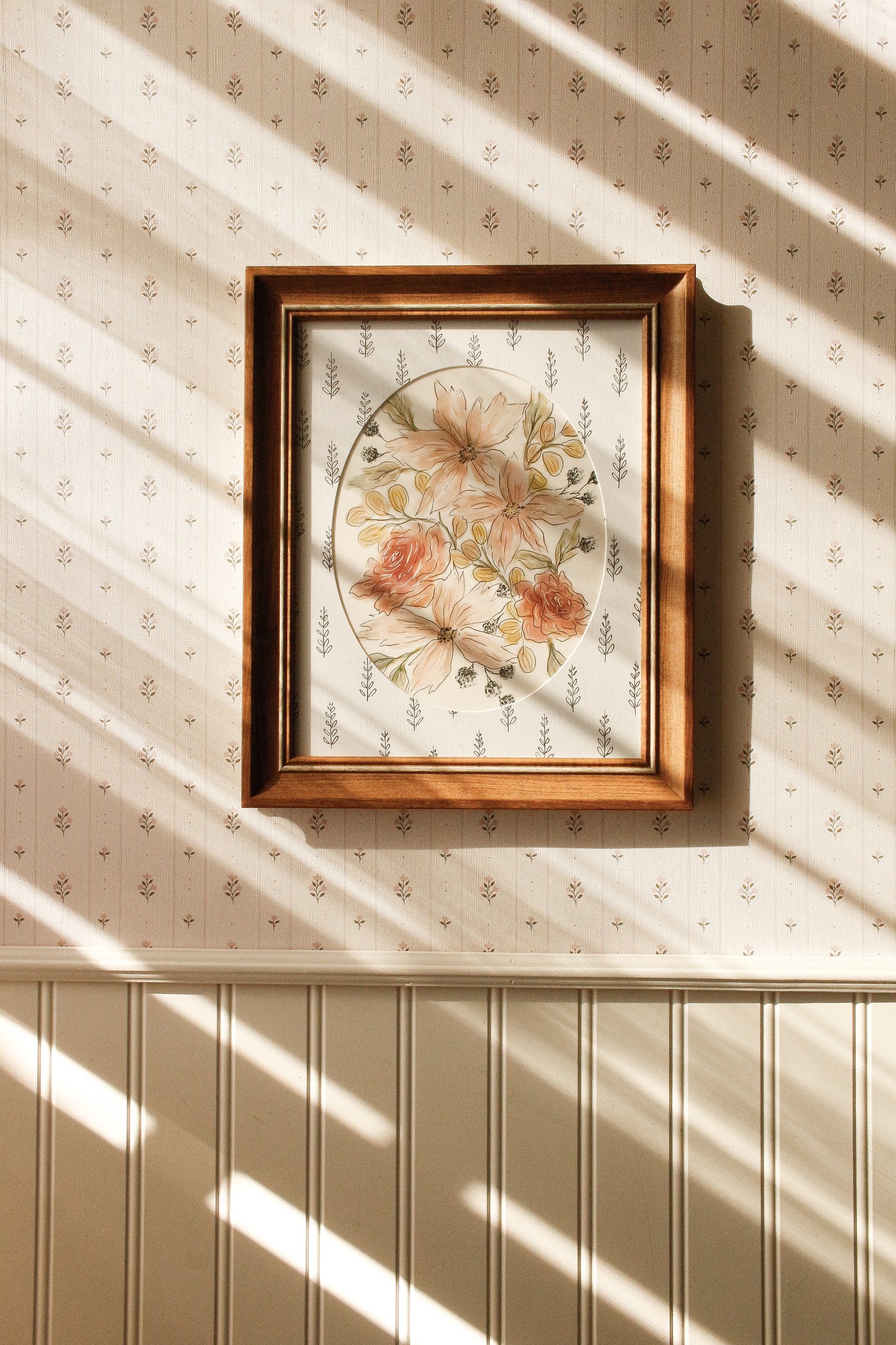 Print avec cadre & passe-partout illustré-42