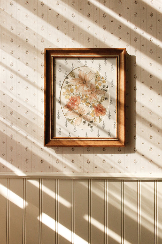 Print avec cadre & passe-partout illustré-42