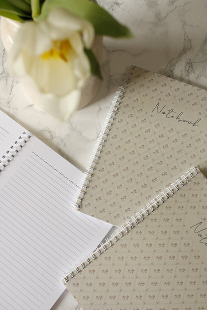 Illustrated Notebook - Vintage Florals by Natasha Prévost