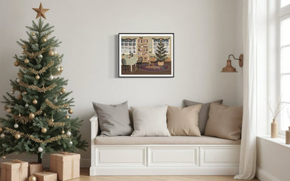 Print 424-Nostalgic Winter Night