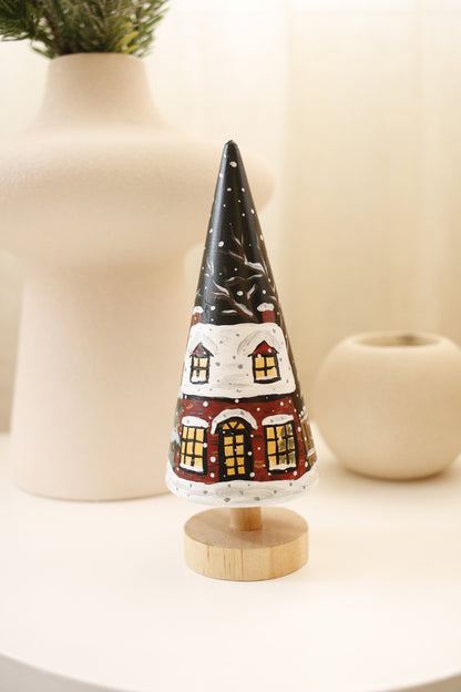 Wooden Trees - Hand painted by Natasha Prévost