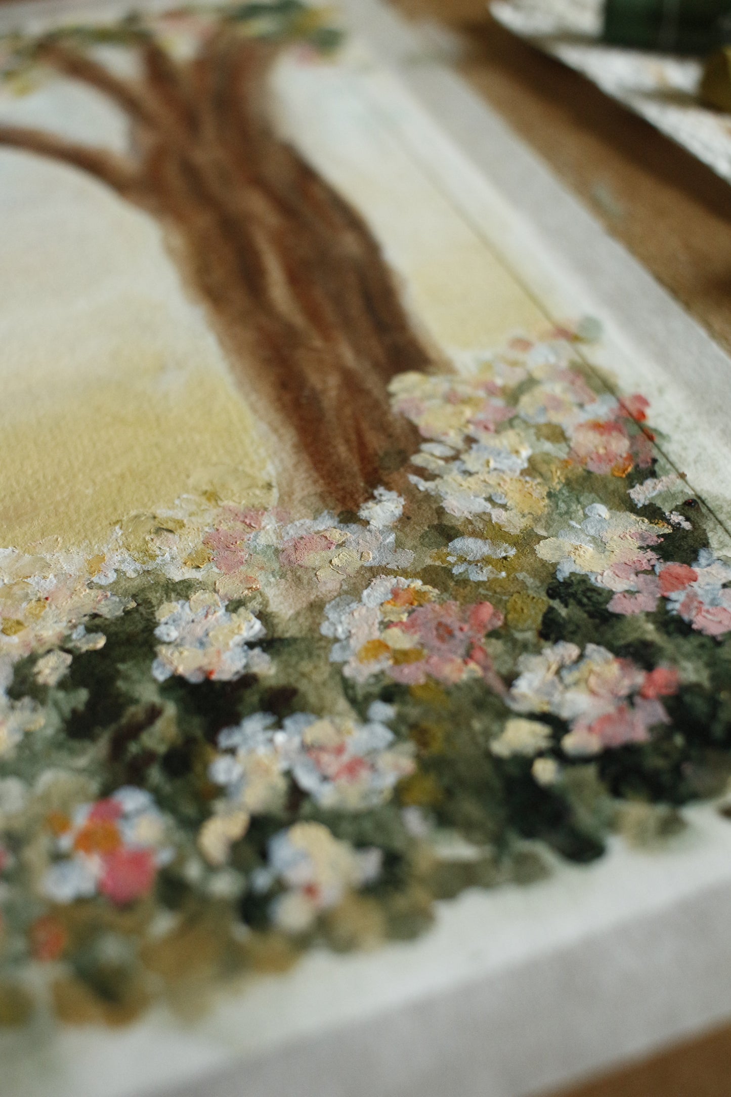 Tableau original-Floral Tree