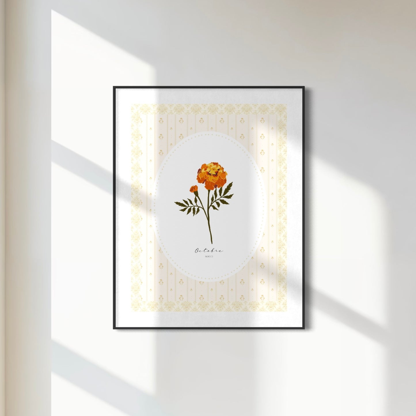 Art Print 542- Birth Flower series by Natasha Prévost