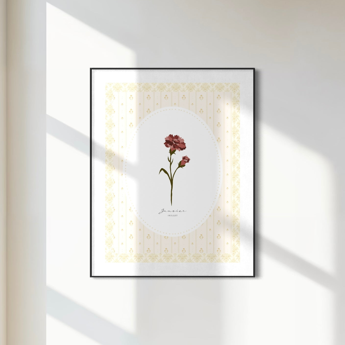 Art Print 533- Birth Flower series by Natasha Prévost