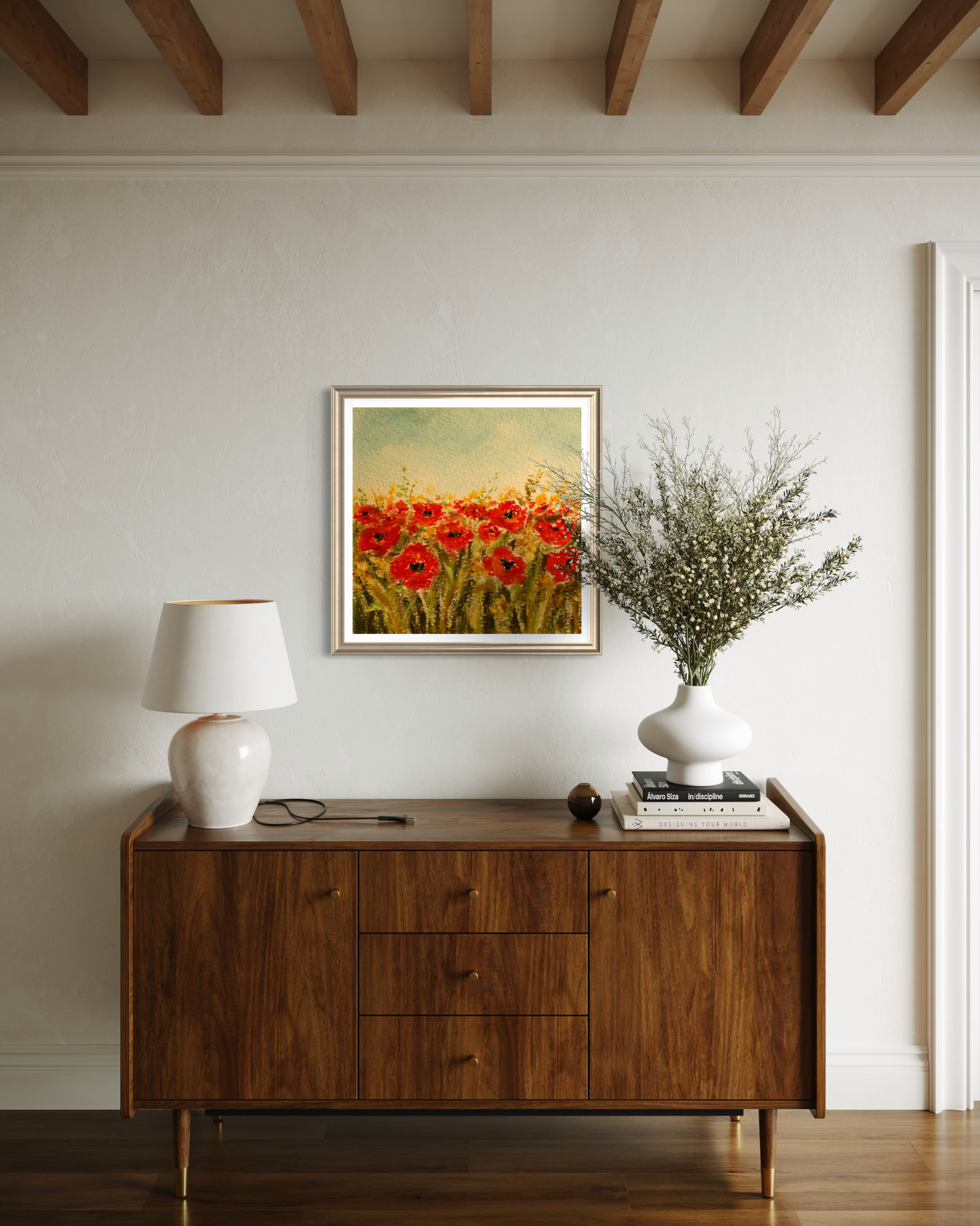 Art Print 561-Wild Flowers by Natasha Prévost